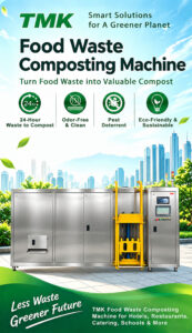 Máquina de compostagem comercial