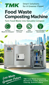 Máquina de compostagem de resíduos de cozinha