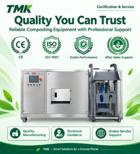 Máquina de compostagem de resíduos orgânicos